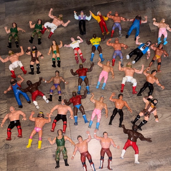 Other - Wwf wwe Ljn titan sports wrestling figures lot 80s